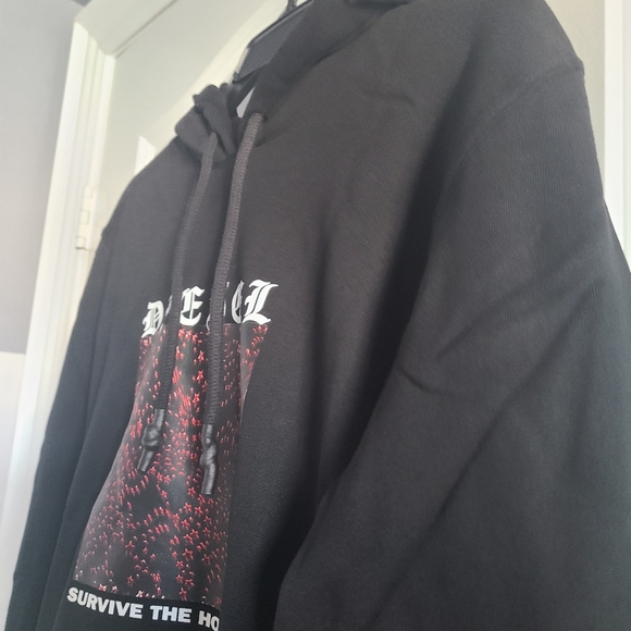 Diesel Survive The Holidays Hoodie Mens Size Medium - Picture 4 of 9